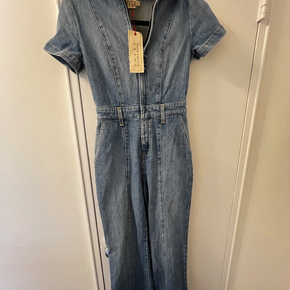 Alice & Olivia Love Me Jumpsuit size 24 - Picture 4 of 8